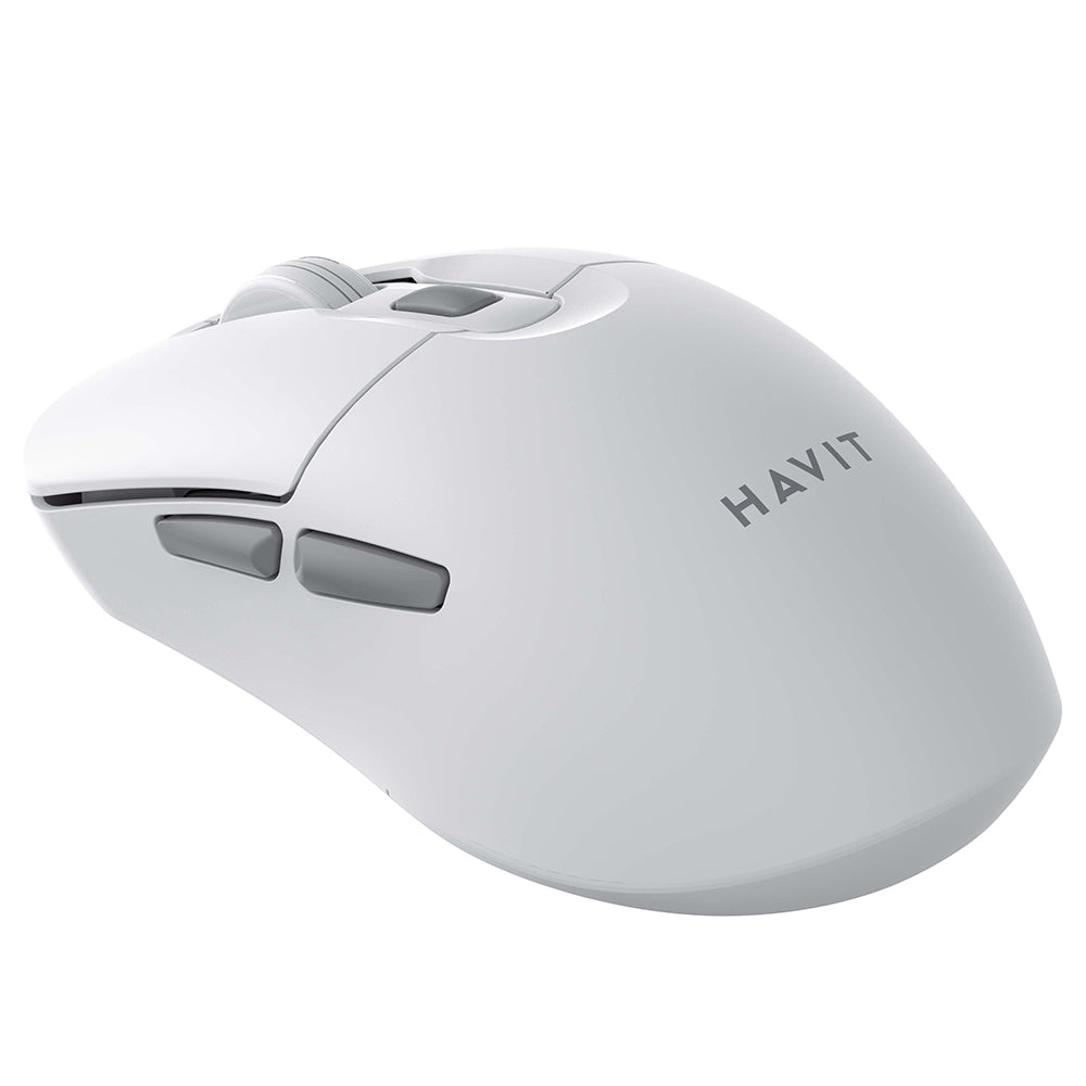 Mouse Wireless HAVIT MS59WB, 800DPI - 1600DPI, Λευκό