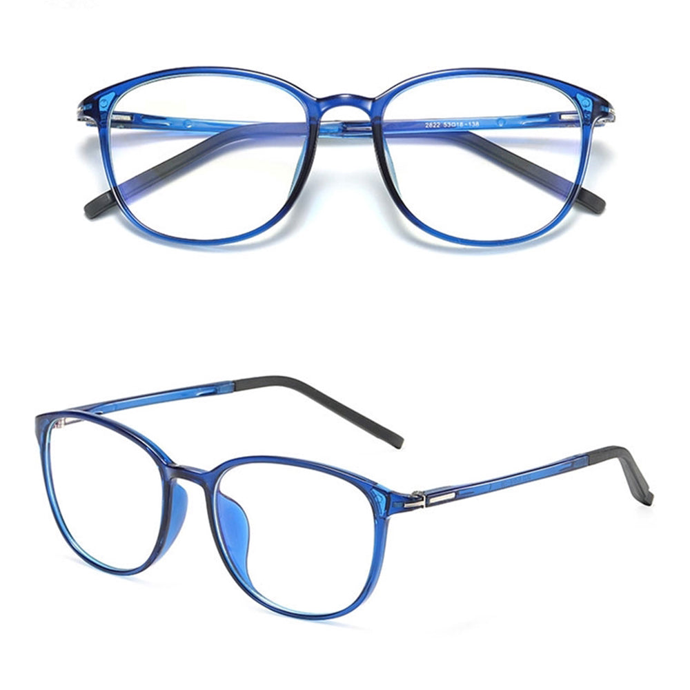 Techsuit F2822 Women's Computer Glasses, Anti-Blue Light, Blue