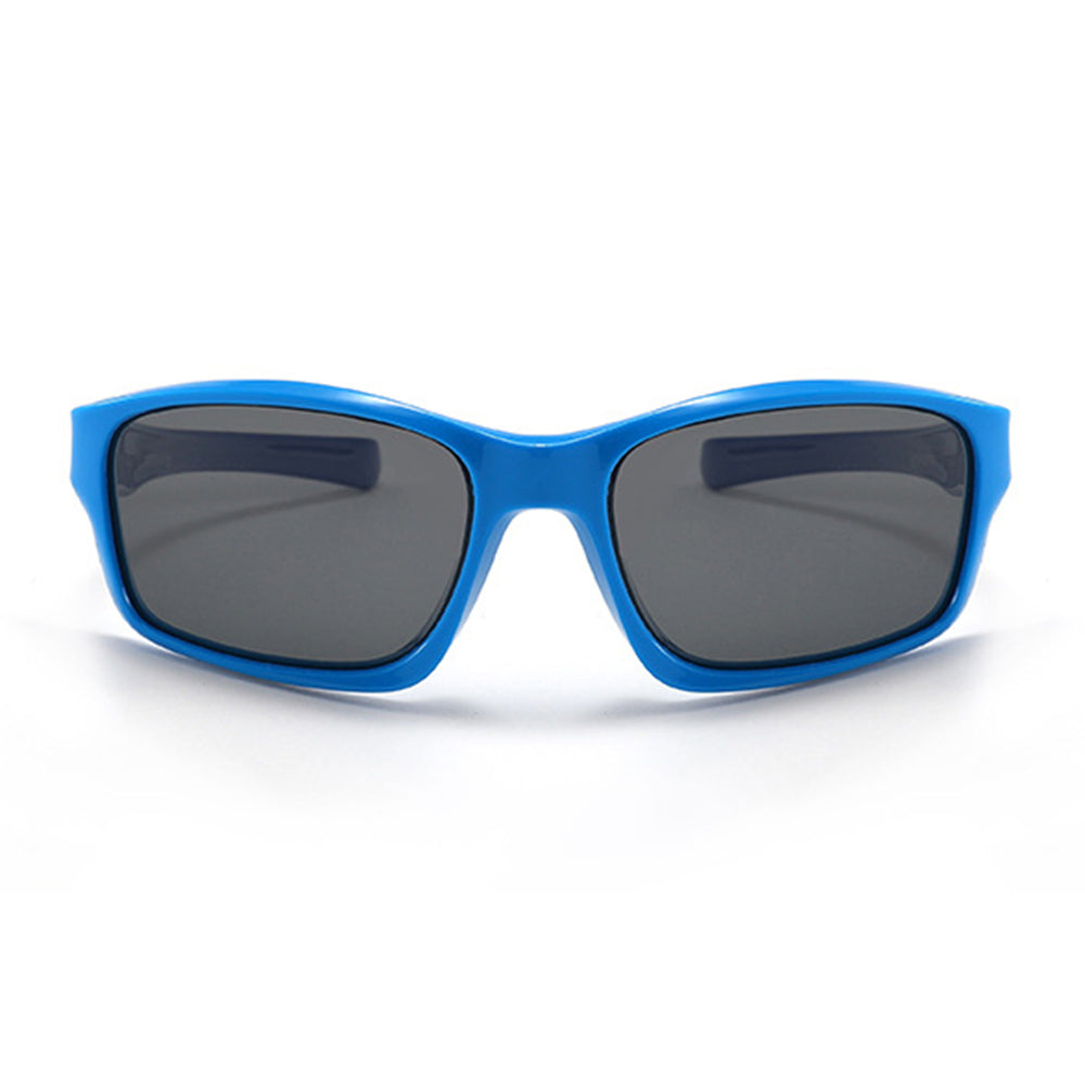 Techsuit 8202-C41 Kids' Sport Sunglasses, Polarized, Navy Blue