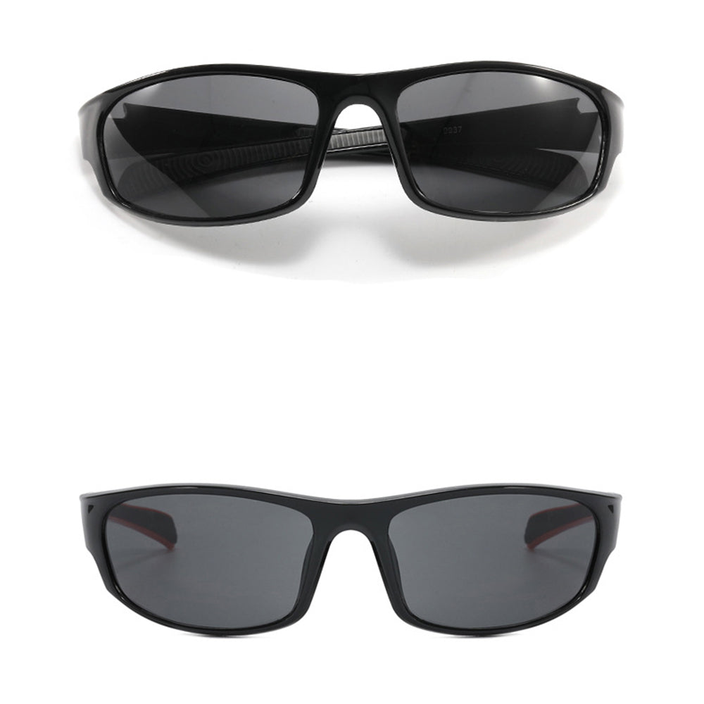 Unisex Techsuit 9937 Cycling Glasses, Black Blue Yellow