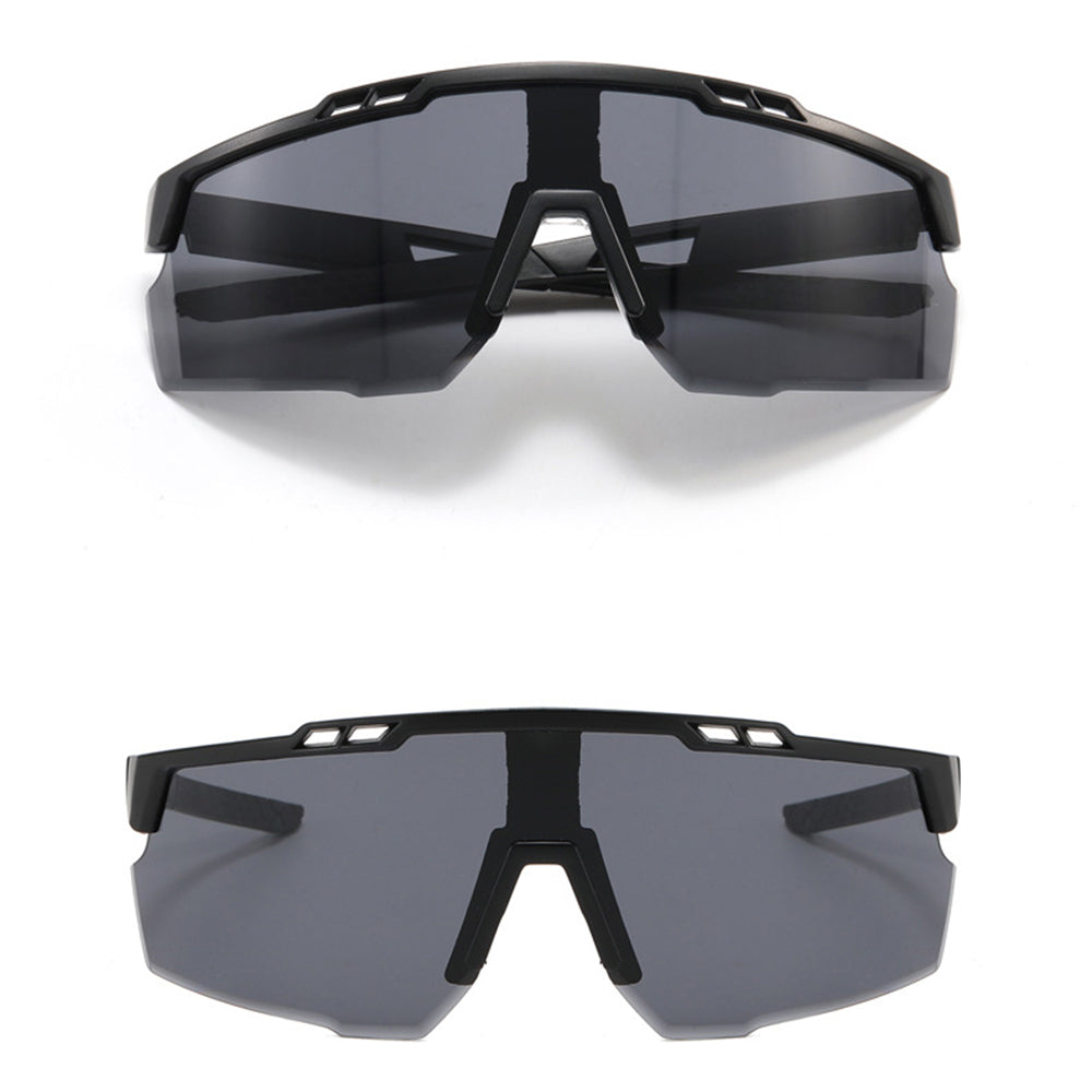 Unisex Cycling Glasses Techsuit 9963, Black Grey