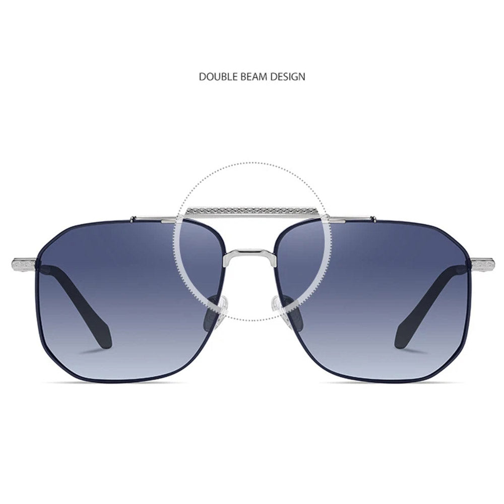Men's Techsuit 8538 Sunglasses, Polarized, UV Protection, Gray Brown