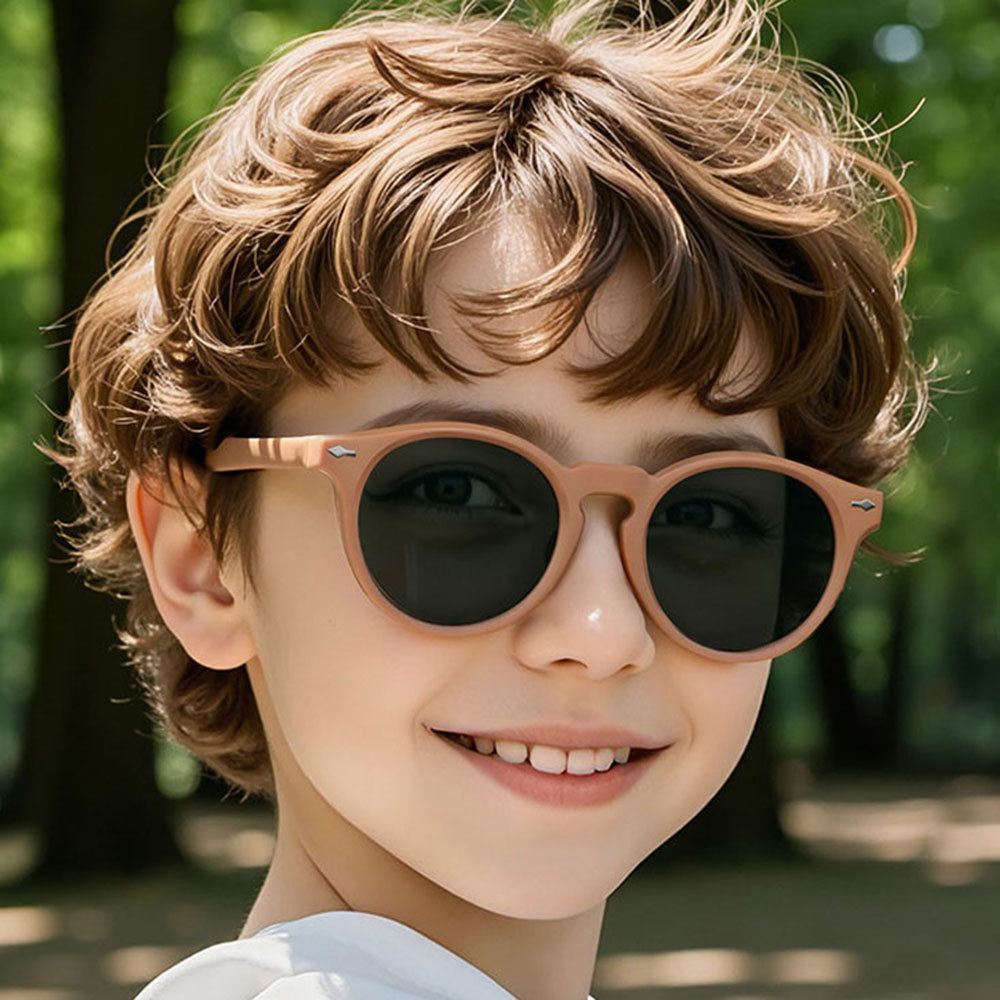 Techsuit 602 Kids Sunglasses, Polarized, UV Protection, Black