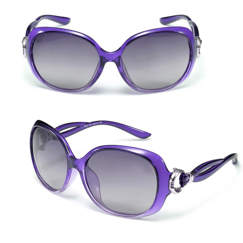 Women's Techsuit 2962 Sunglasses, Polarized, UV Protection, Purple