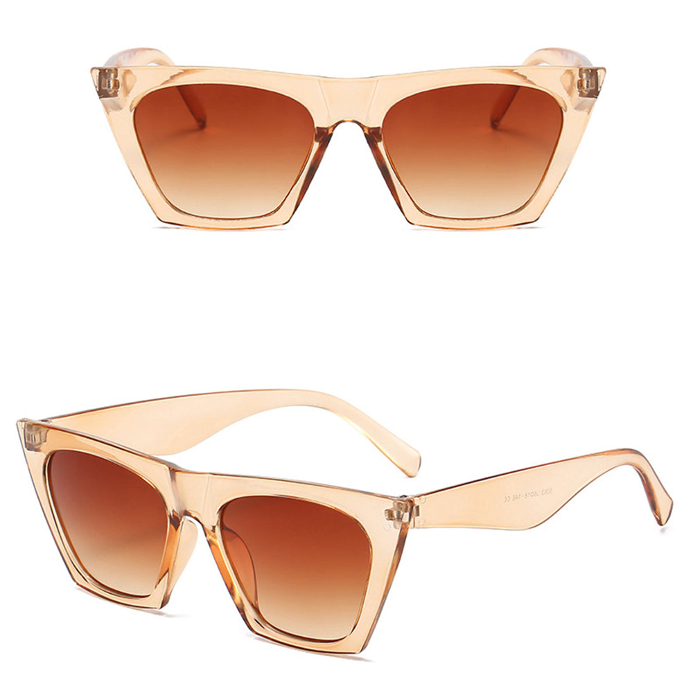 Techsuit 5154 Women's Sunglasses, Brown Beige