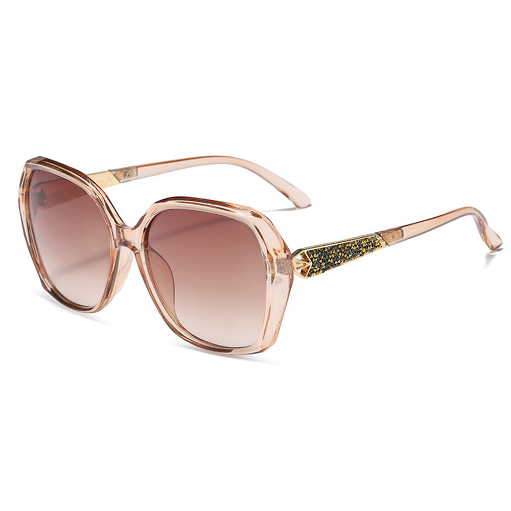 Techsuit 5599 Women's Sunglasses, Polarized, UV Protection, Brown