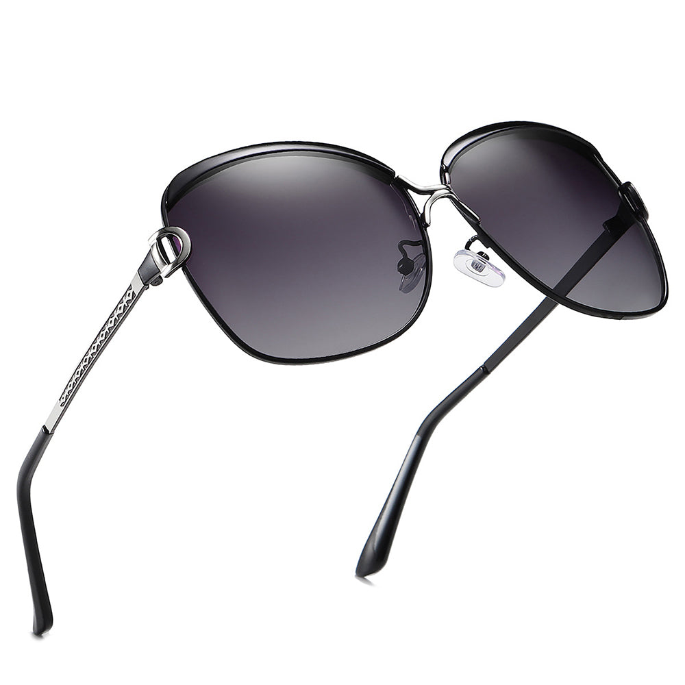 Techsuit 8702 Women's Sunglasses, Polarized, UV Protection, Yellow