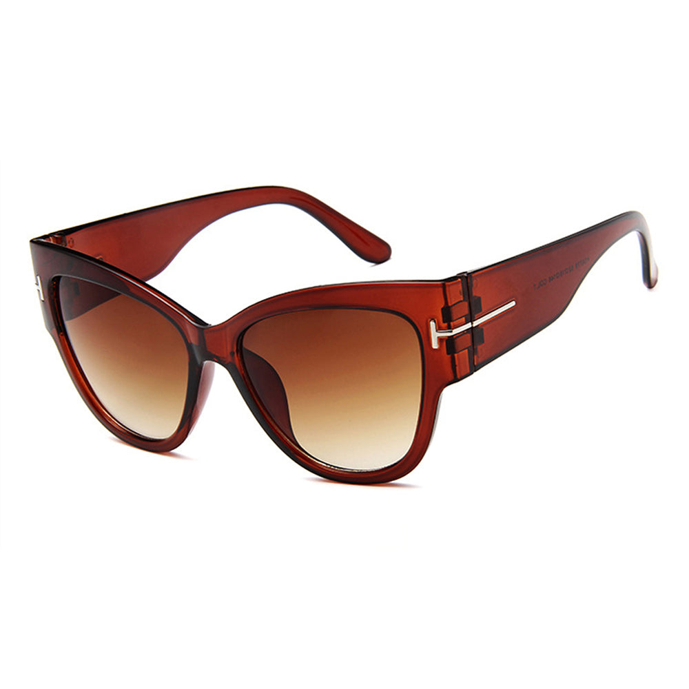 Techsuit Women's Sunglasses 9778, Dark Brown