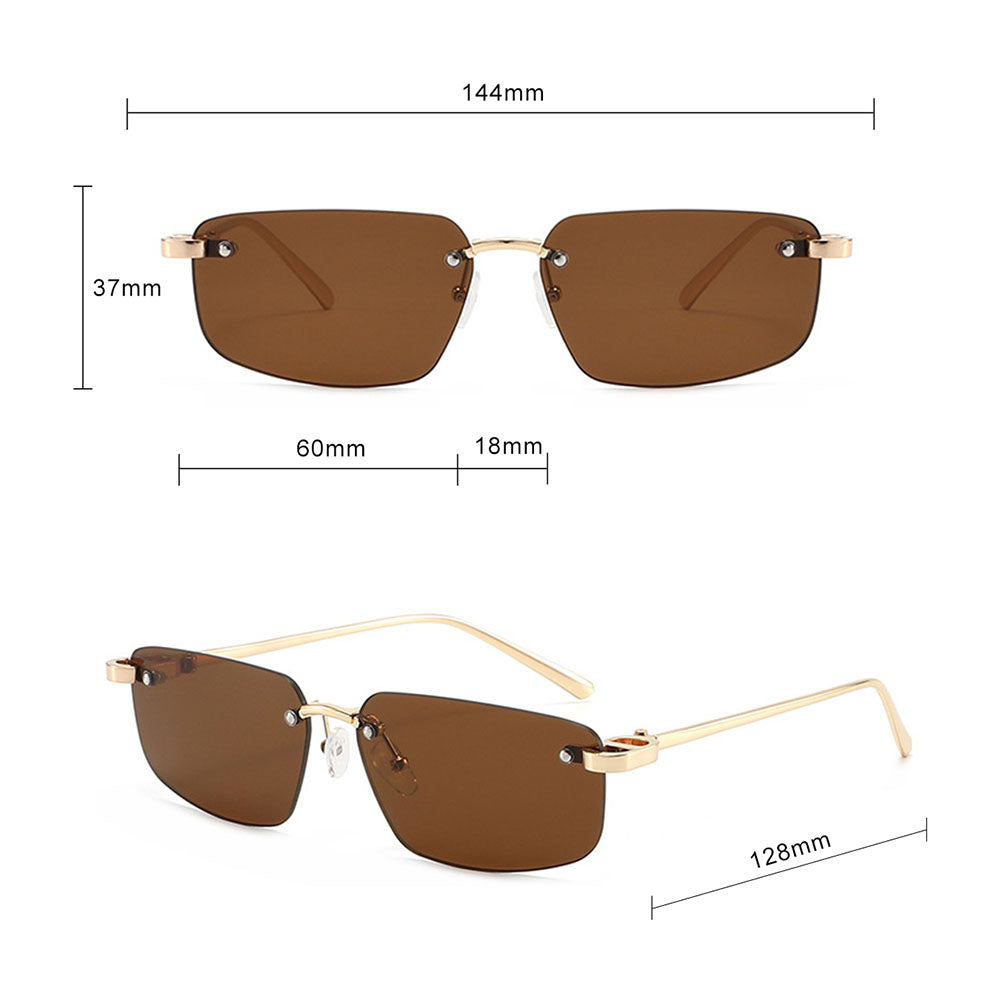 Unisex Techsuit S098 Sunglasses, Gray