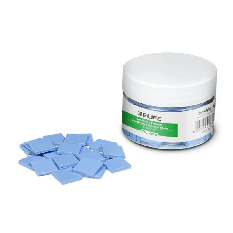 Θερμοαγώγιμο Pad Relife RL-098, 0.2mm, Σετ 100 τεμάχια