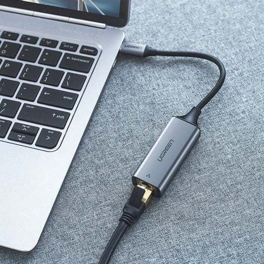 Κάρτα δικτύου UGREEN CM199, RJ45, USB-C, γκρι