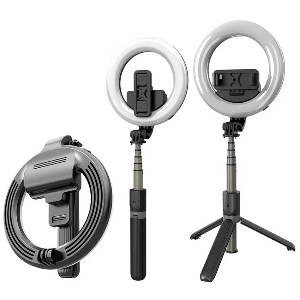 Selfie Stick Bluetooth Techsuit L07, Universal, Black