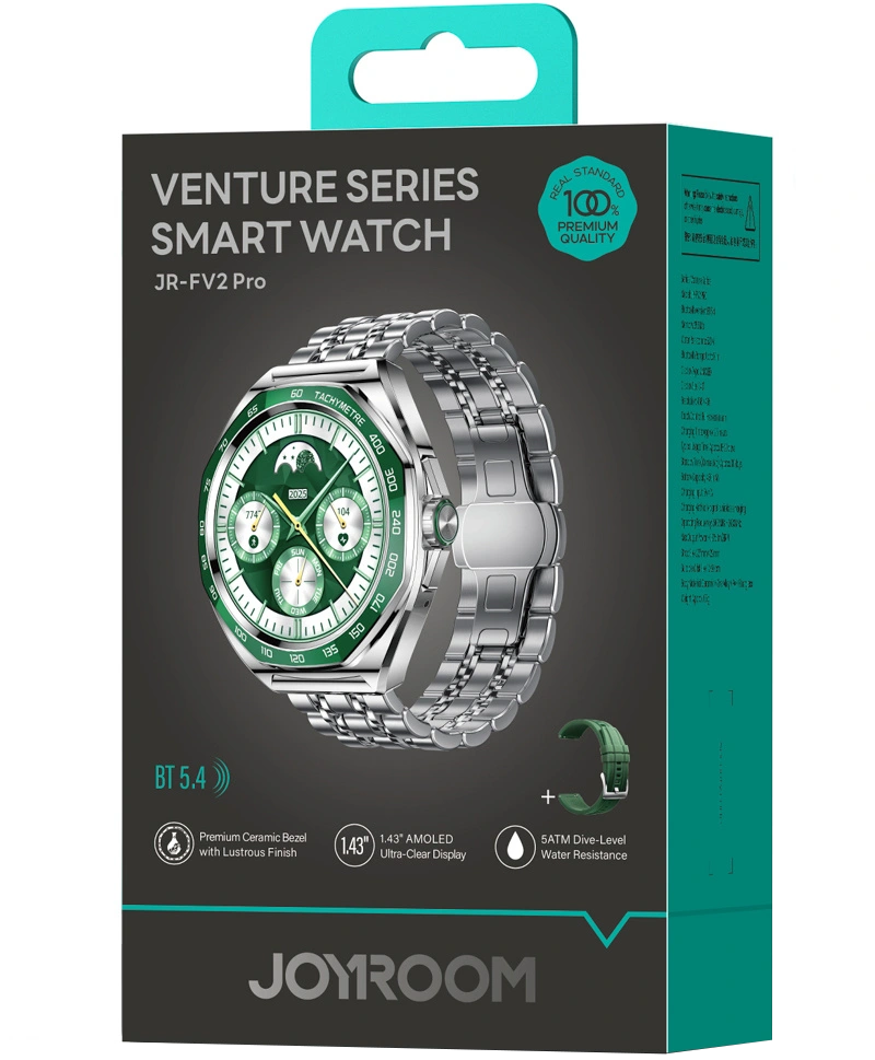 Smartwatch Joyroom JR-FV2 Pro Call, Ασημί