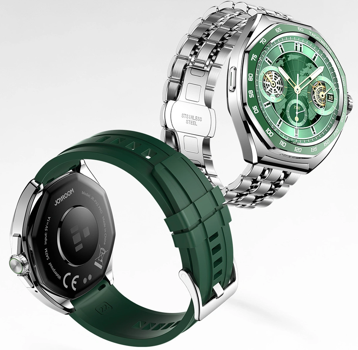Smartwatch Joyroom JR-FV2 Pro Call, Ασημί