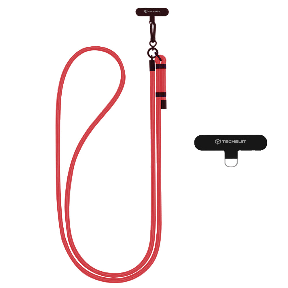 Techsuit Phone Lanyard RCS1-33, Red