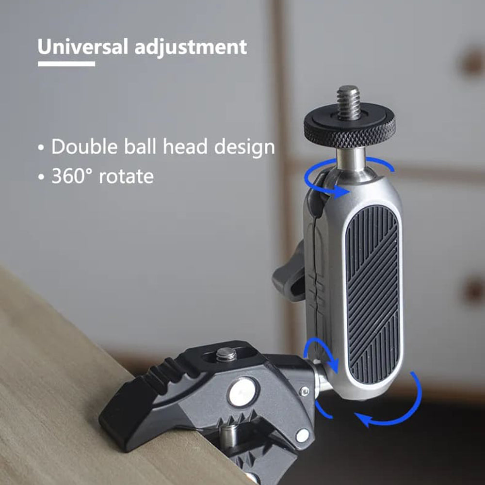Βάση Ποδηλάτου για Αθλητική Κάμερα Techsuit JX-006 για GoPro, Μαύρο