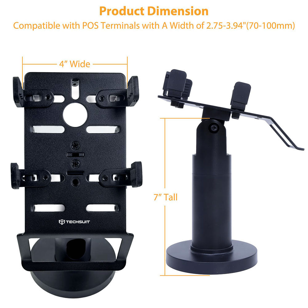 Βάση POS Techsuit PayNest POS1, Μαύρη