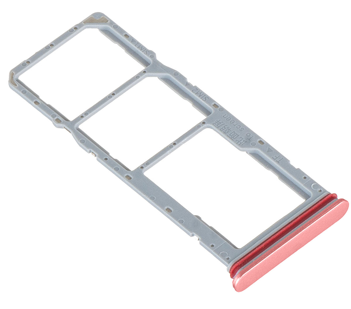 SIM Card Holder Realme C75 4G, Red (Ruby Red), Service Pack 612121000405