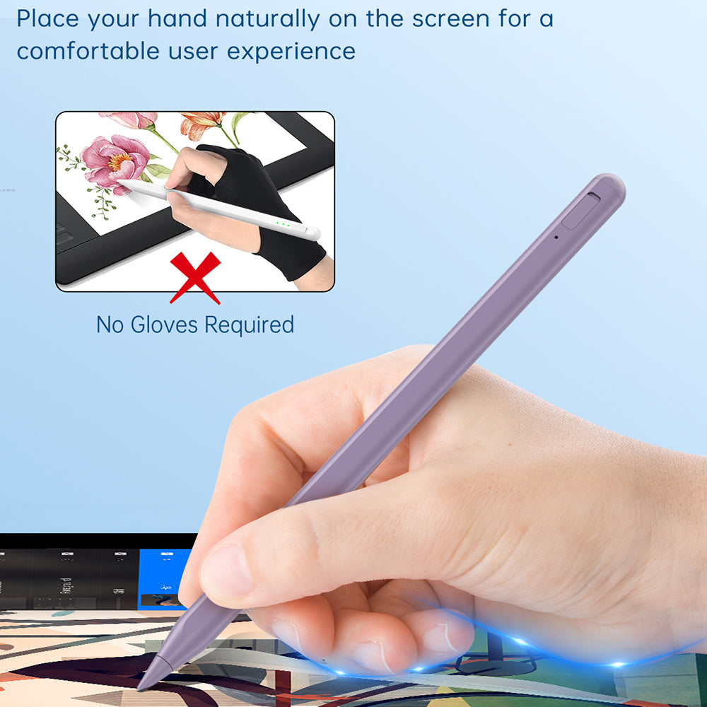 Touch Pen Techsuit AC10SH for Apple iPad, Active Version, Purple