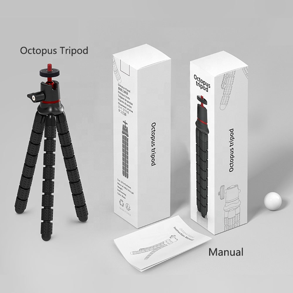 1/4inch Techsuit JX-004 Tripod, Black