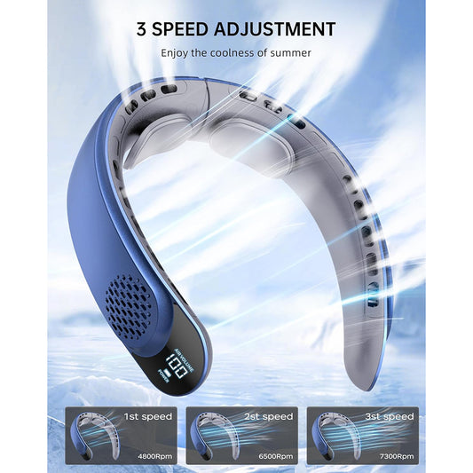 Φορητός Ανεμιστήρας Techsuit S8, Μπλε