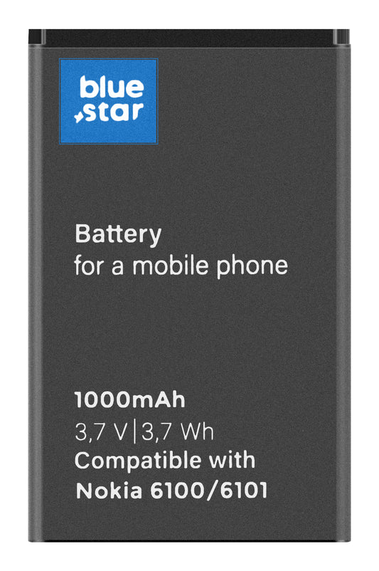 Blue Star Battery for Nokia 6100 / 2650 / 6300, BL-4C