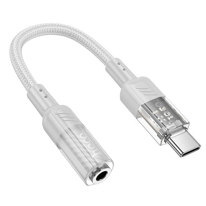 USB-C to 3.5mm Audio Adapter HOCO LS37, Gray