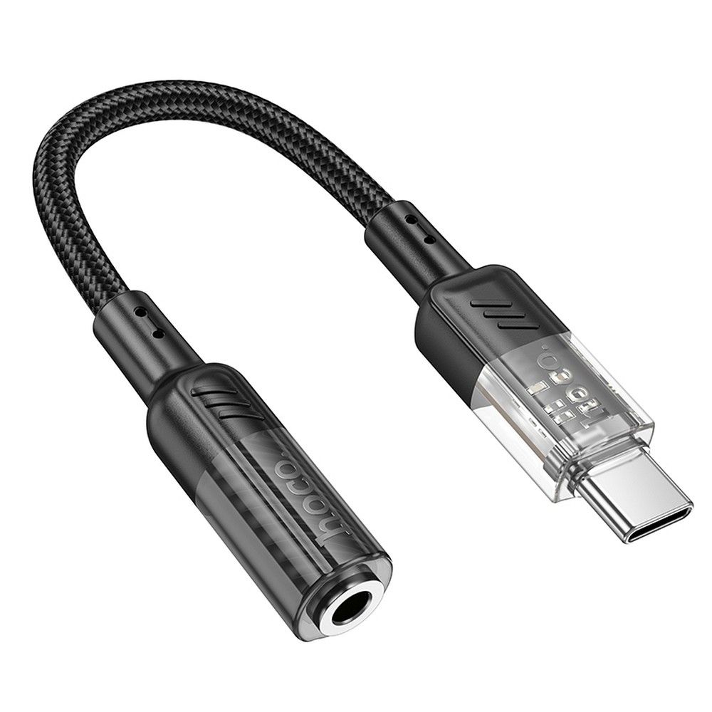 USB-C to 3.5mm Audio Adapter HOCO LS37, Black