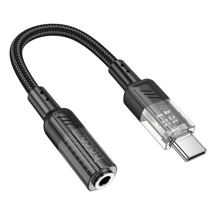 USB-C to 3.5mm Audio Adapter HOCO LS37, Black