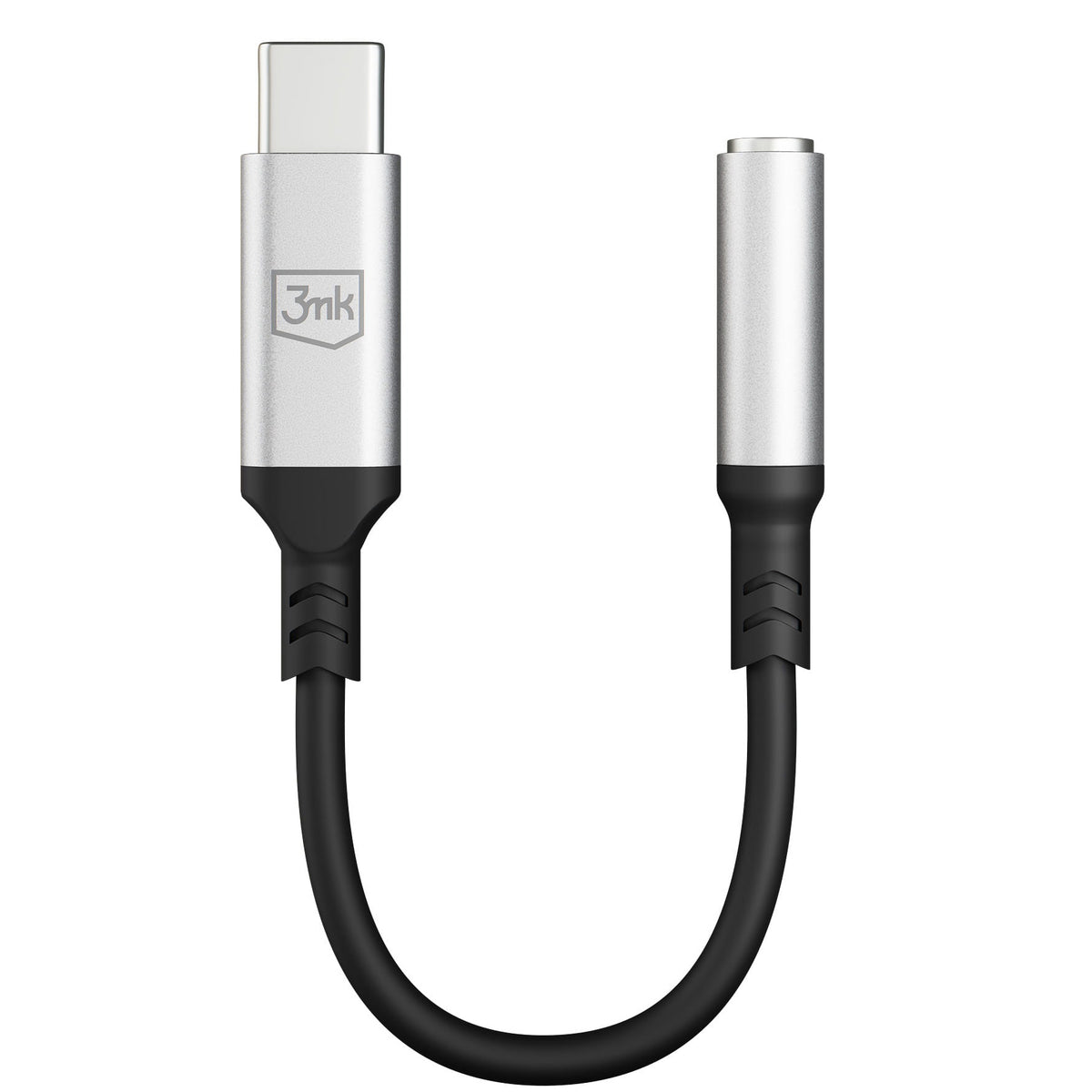 Προσαρμογέας Ήχου USB-C - 3.5mm 3MK, Ασημί