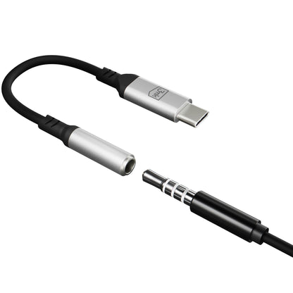 Προσαρμογέας Ήχου USB-C - 3.5mm 3MK, Ασημί