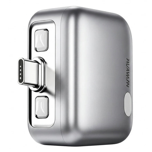 Αυτόματος Αποσυνδετικός Αντάπτορας USB-C KUWAJIA KH-51 για Τροφοδοσία με Αυτόματη Αποσύνδεση και Προστασία Μπαταρίας, Ασημί