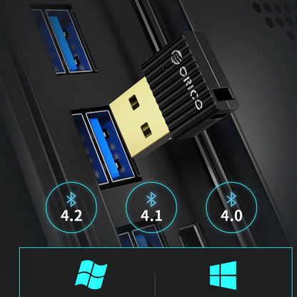USB Bluetooth προσαρμογέας Orico BTA-53, Μαύρο