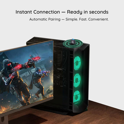 Προσαρμογέας Bluetooth USB Techsuit BlueJet A20, Μαύρος