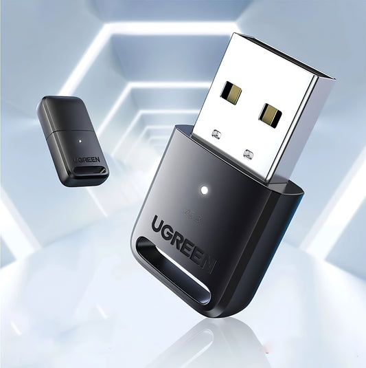 Προσαρμογέας Bluetooth USB UGREEN CM591 (90225), Μαύρο