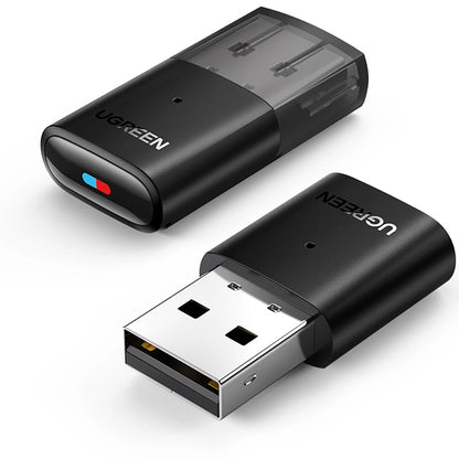 Προσαρμογέας Bluetooth USB UGREEN CM408, Μαύρο 