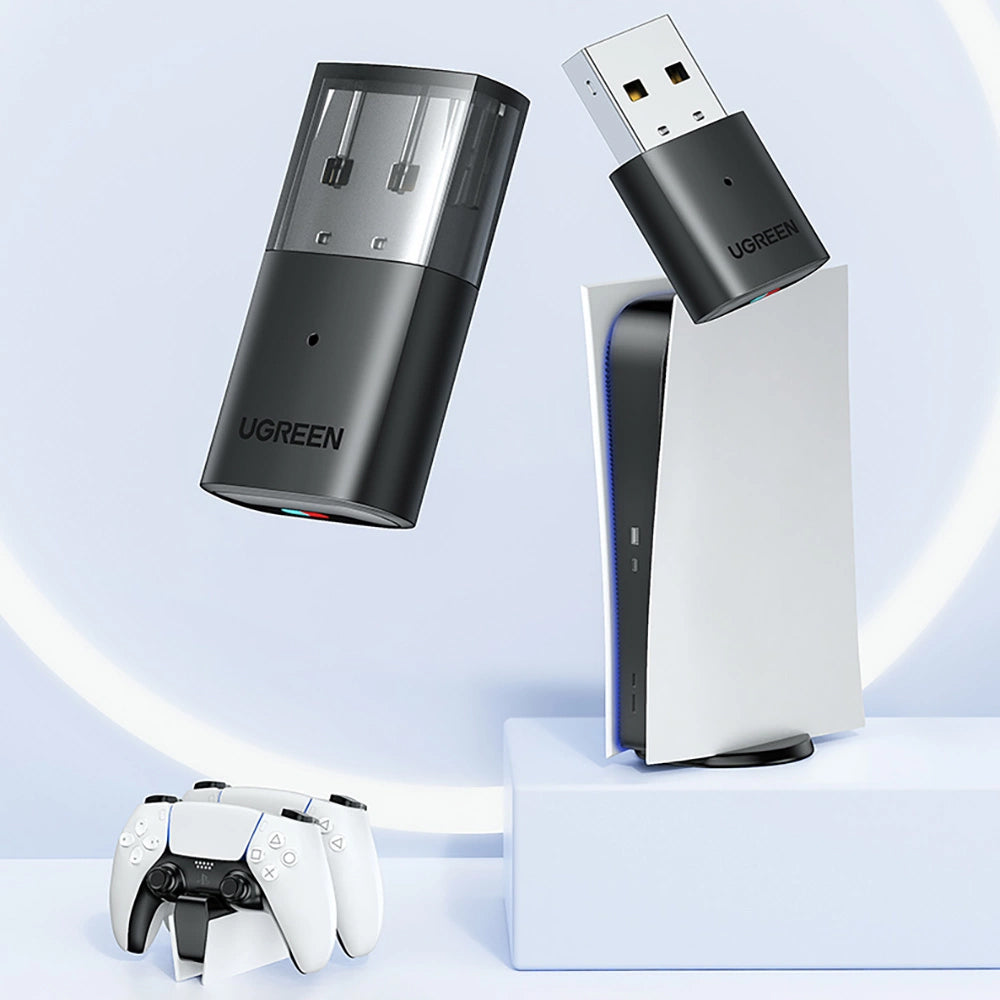 Προσαρμογέας Bluetooth USB UGREEN CM408, Μαύρο 