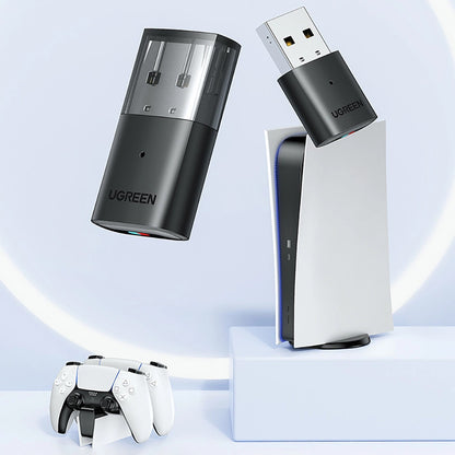 Προσαρμογέας Bluetooth USB UGREEN CM408, Μαύρο 