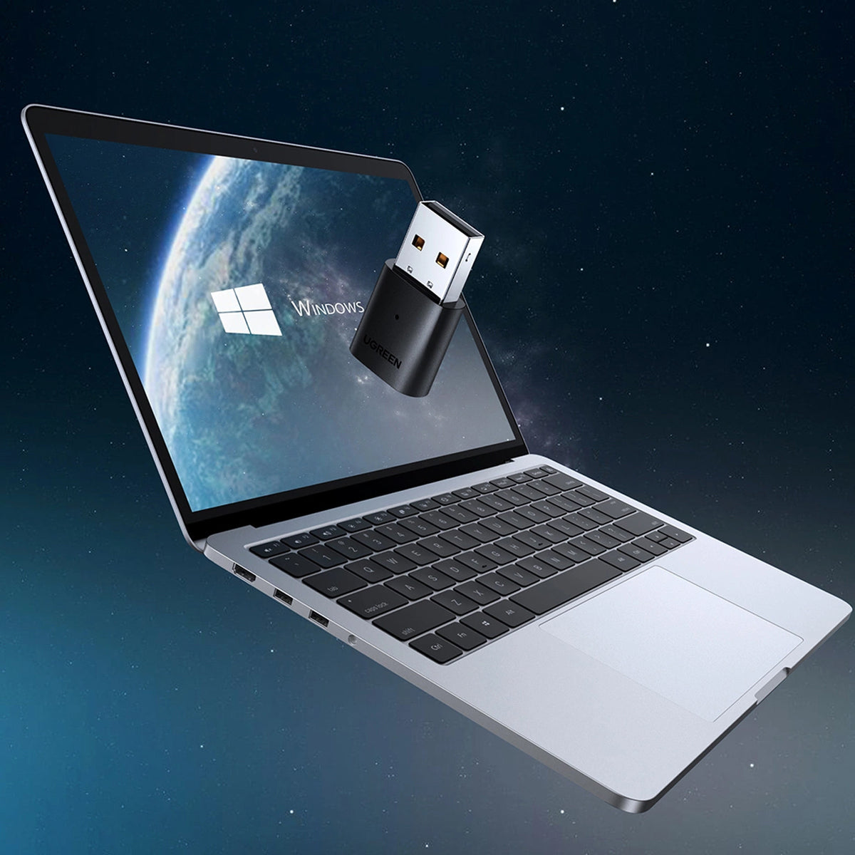 USB Bluetooth προσαρμογέας UGREEN CM390 (80889), Μαύρο