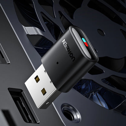 Προσαρμογέας Bluetooth USB UGREEN CM408, Μαύρο 