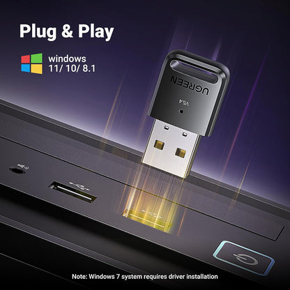 Αντάπτορας Bluetooth USB UGREEN CM748 (35058), Μαύρος