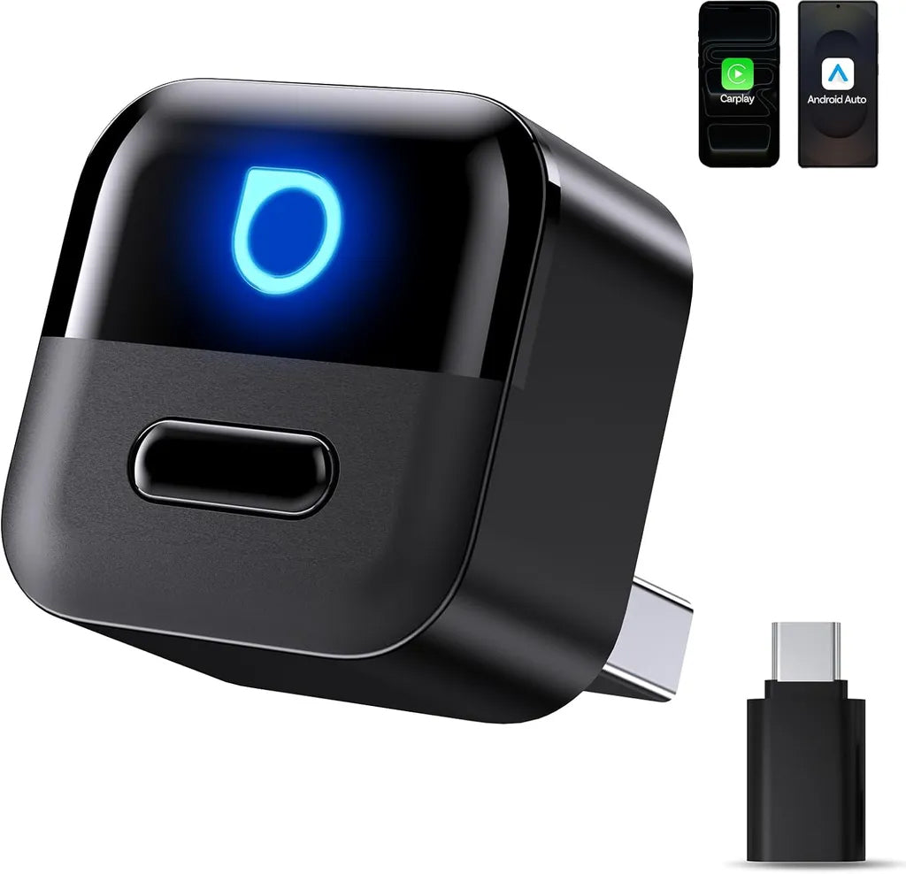 Wireless Carplay / Android Auto Adapter Ottocast Mini Pico Style A for Apple iPhone / Android Series CA525-T