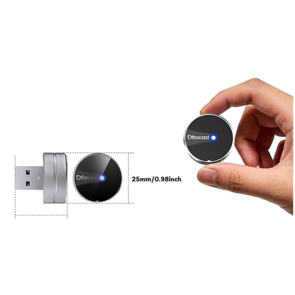 Ασύρματος προσαρμογέας Carplay / Android Auto Ottocast Mini Slim Tube για Apple iPhone / Android Series CP88-T4