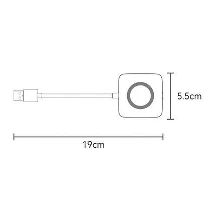 Αντάπτορας Carplay Wireless Yesido KM23 για Apple iPhone Series