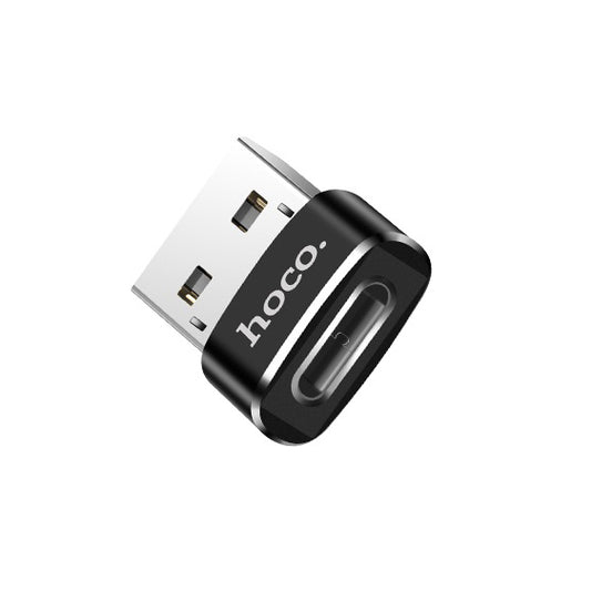 USB-C to USB-A Data and Charging Adapter HOCO UA6, Black