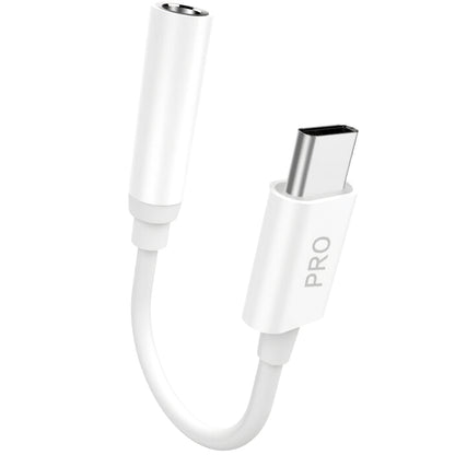 Προσαρμογέας Ήχου USB-C - 3.5mm Dudao L16CPro, Λευκό