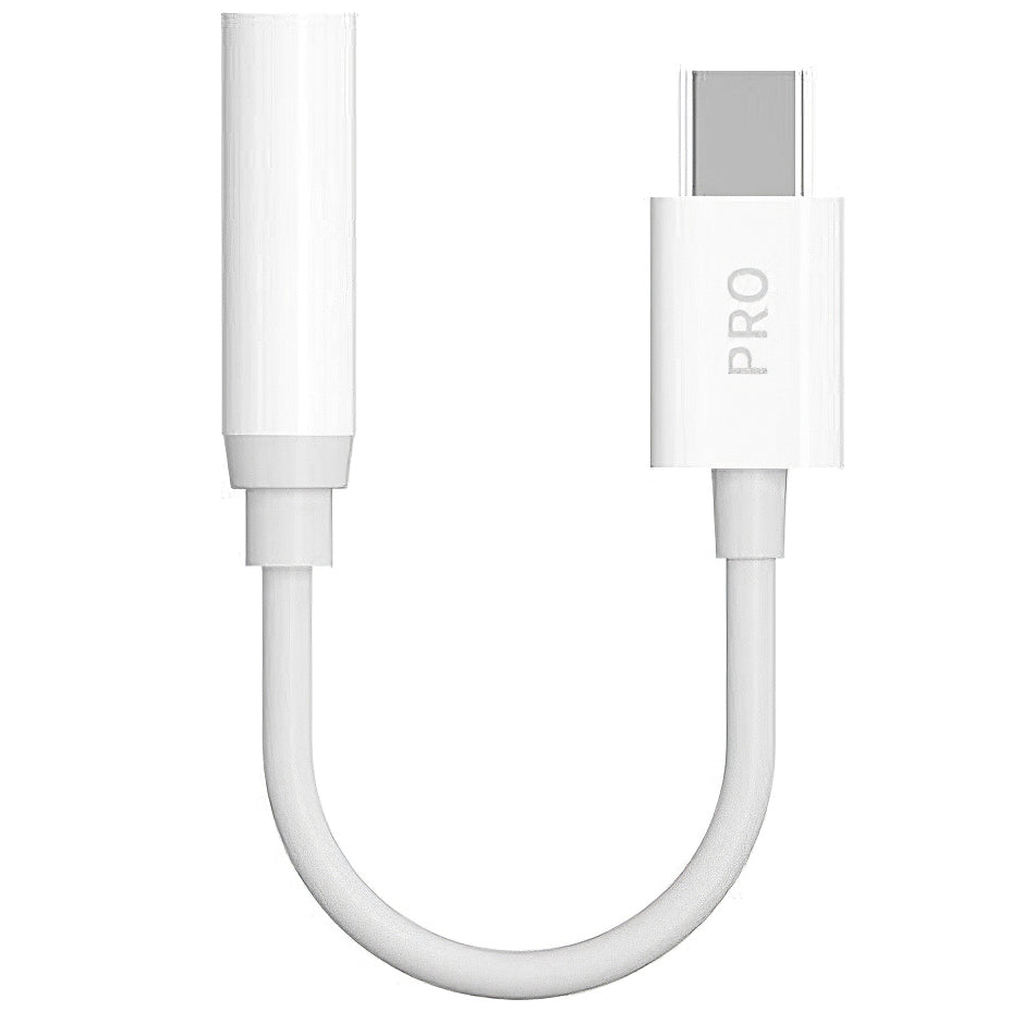 Προσαρμογέας Ήχου USB-C - 3.5mm Dudao L16CPro, Λευκό