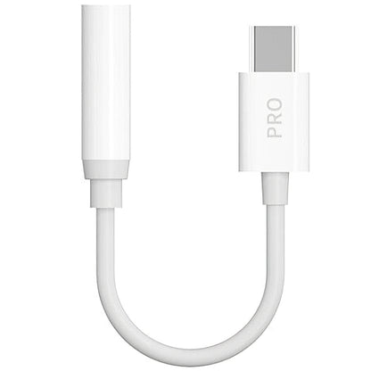 Προσαρμογέας Ήχου USB-C - 3.5mm Dudao L16CPro, Λευκό