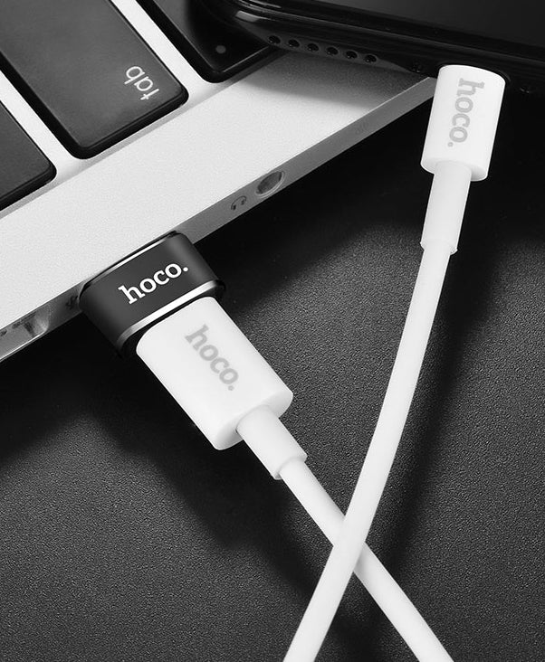 USB-C to USB-A Data and Charging Adapter HOCO UA6, Black