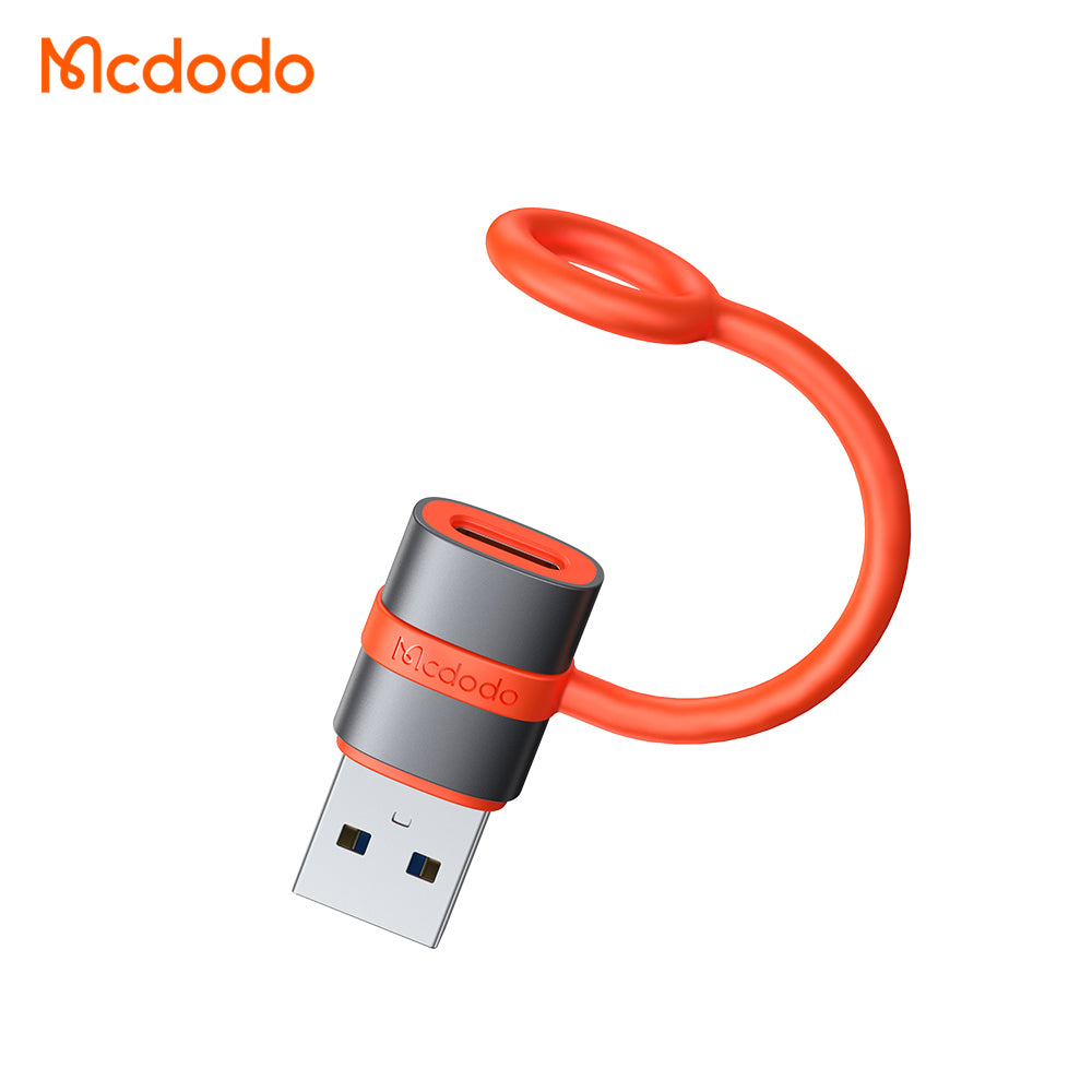 USB-C to USB-A Data and Charging Adapter McDodo OT-3800, Gray